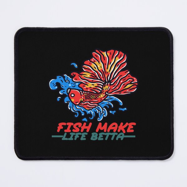 Item preview, Fish Make Life Betta  (17) designed and sold by Elbert97Brown.