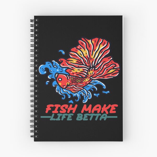 Item preview, Fish Make Life Betta  (17) designed and sold by Elbert97Brown.