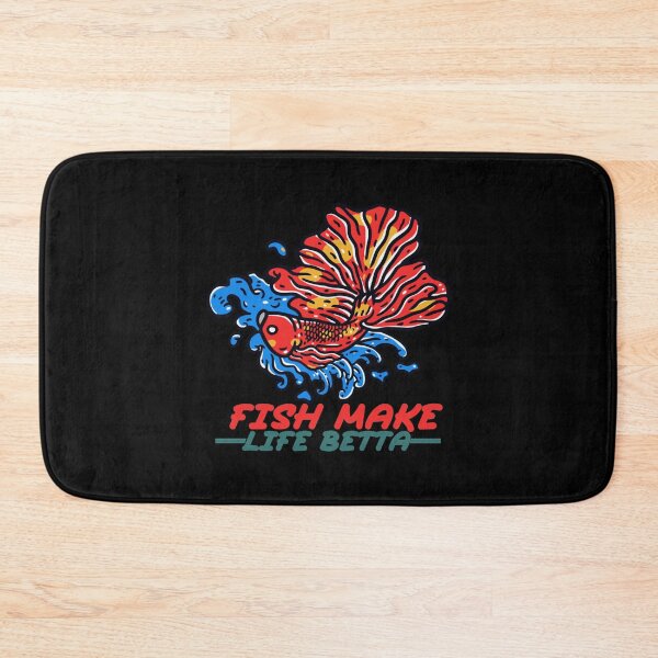 Item preview, Fish Make Life Betta  (17) designed and sold by Elbert97Brown.