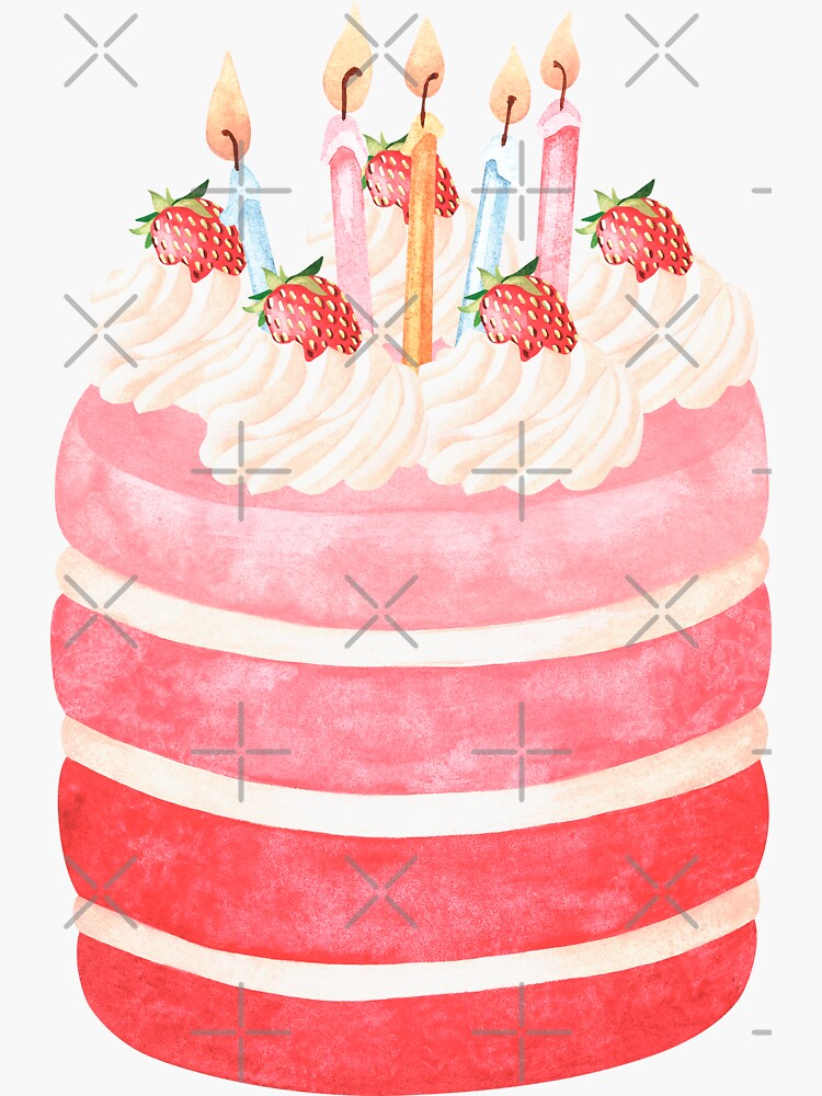 Birthday Cake Birthday Cake Hand Drawn Comic Illustration Vector Doodle  Stock Vector by ©Aquir014b 665312378