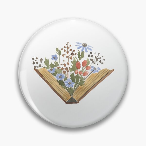 Item preview, Book with Blooming Flowers designed and sold by Faraprint3.