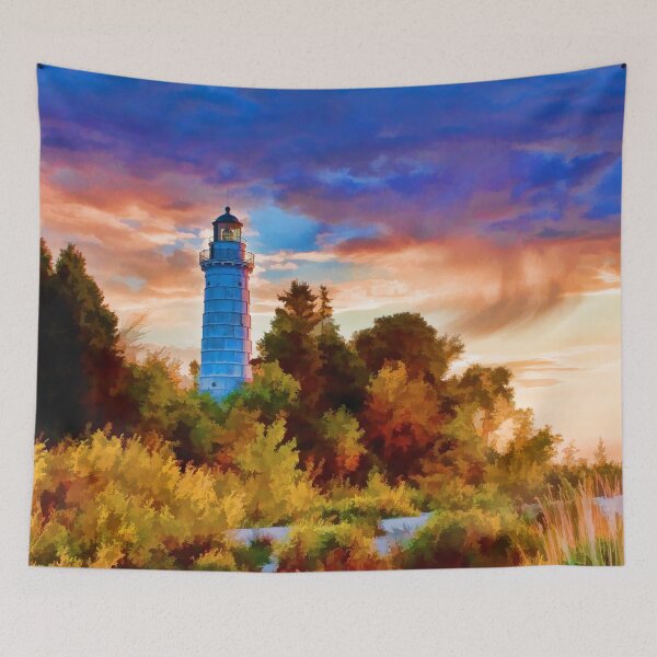 Item preview, Door County Cana Island Lighthouse Wisp designed and sold by Christopher Arndt.