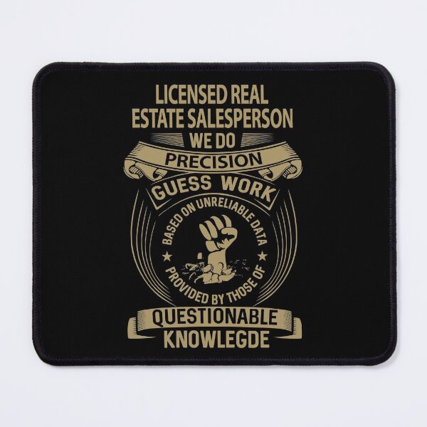 Item preview, Licensed Real Estate Salesperson T Shirt - We Do Precision Job Gift Item Tee designed and sold by smueller39.