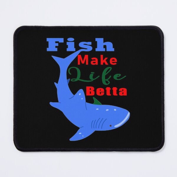 Artikelvorschau, Fish Make Life Betta, lustiges Geschenk für Mama und Papa und Fischliebhaber entworfen und verkauft von Elbert97Brown.
