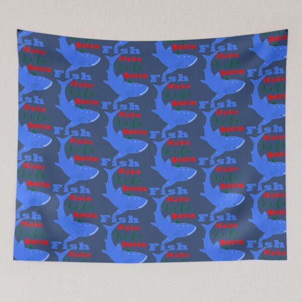 Item preview, Fish Make Life Betta , funny gift for mom and dad and fish lover   designed and sold by Elbert97Brown.