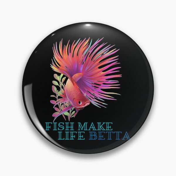 Item preview, Fish Make Life My Betta Fish      designed and sold by Elbert97Brown.