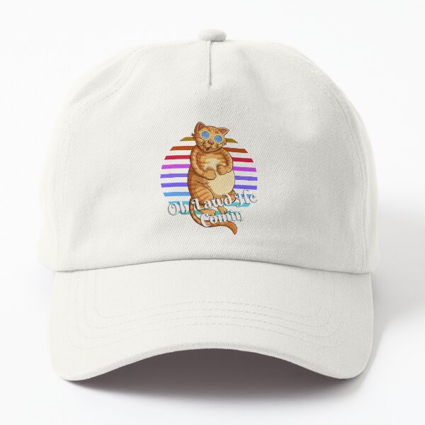 Chonk Cat Dad, Funny Cats Meme Dad Hat