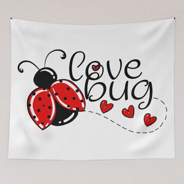 Item preview, Love Bug Valentine Ladybug designed and sold by ChelleCreate.