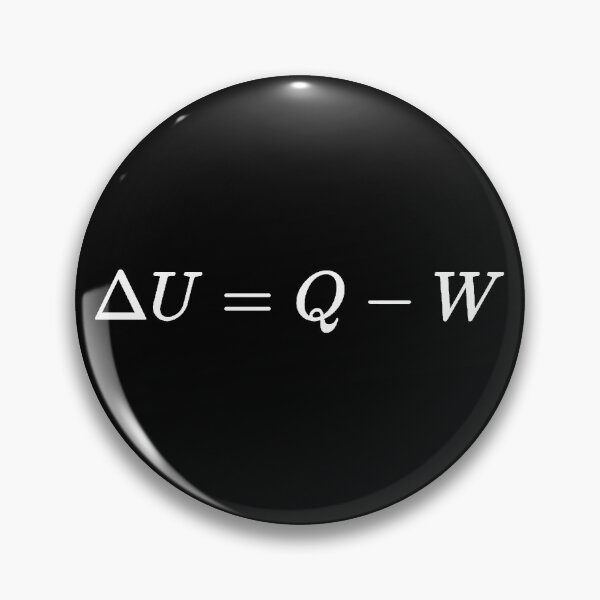 Item preview, first law of thermodynamics dark version designed and sold by NoetherSym.