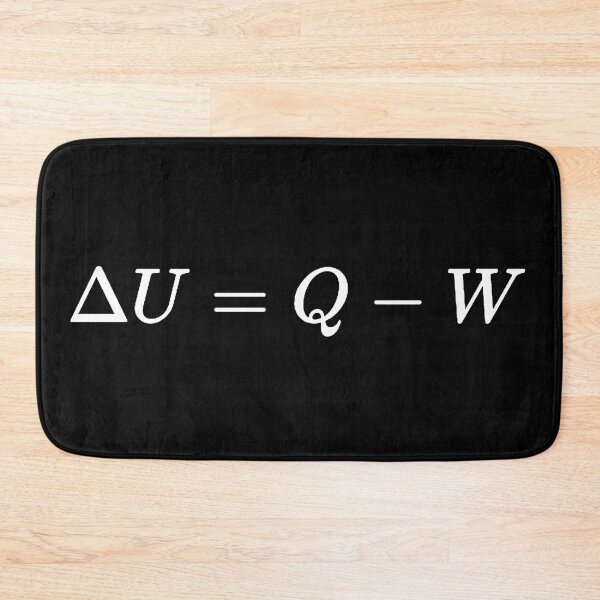 Item preview, first law of thermodynamics dark version designed and sold by NoetherSym.