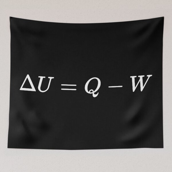 Item preview, first law of thermodynamics dark version designed and sold by NoetherSym.
