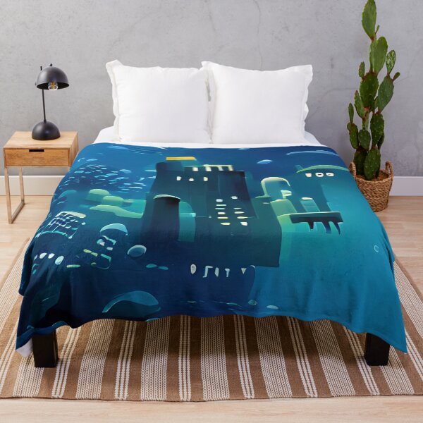 Item preview, Abstract Underwater City Illustration designed and sold by Arkneer.