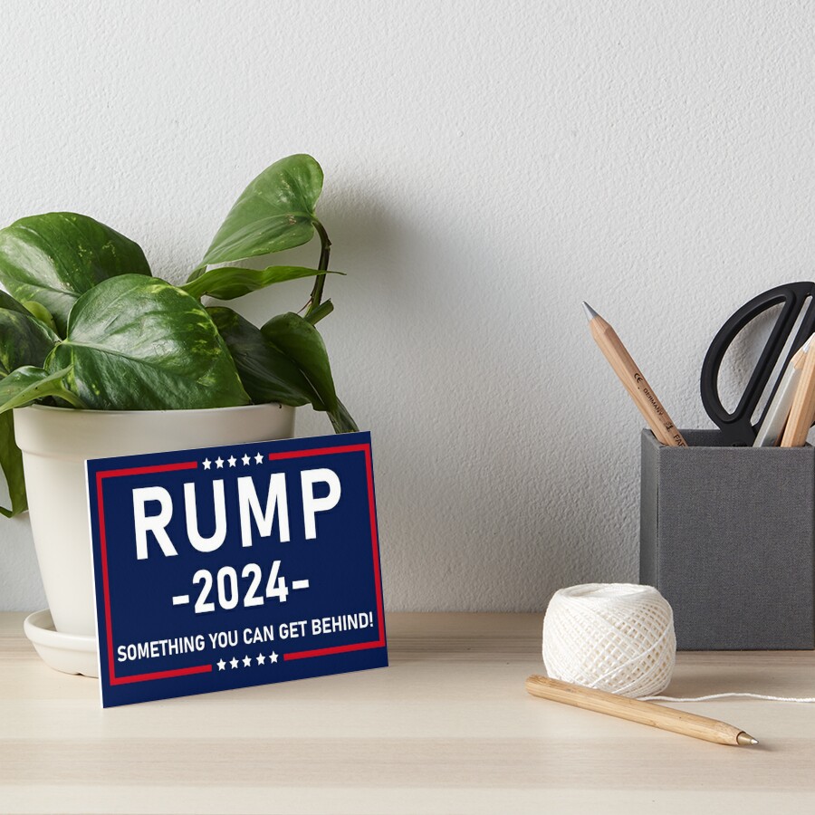 "RUMP 2024 Campaign Logo" Art Board Print for Sale by ktrillha