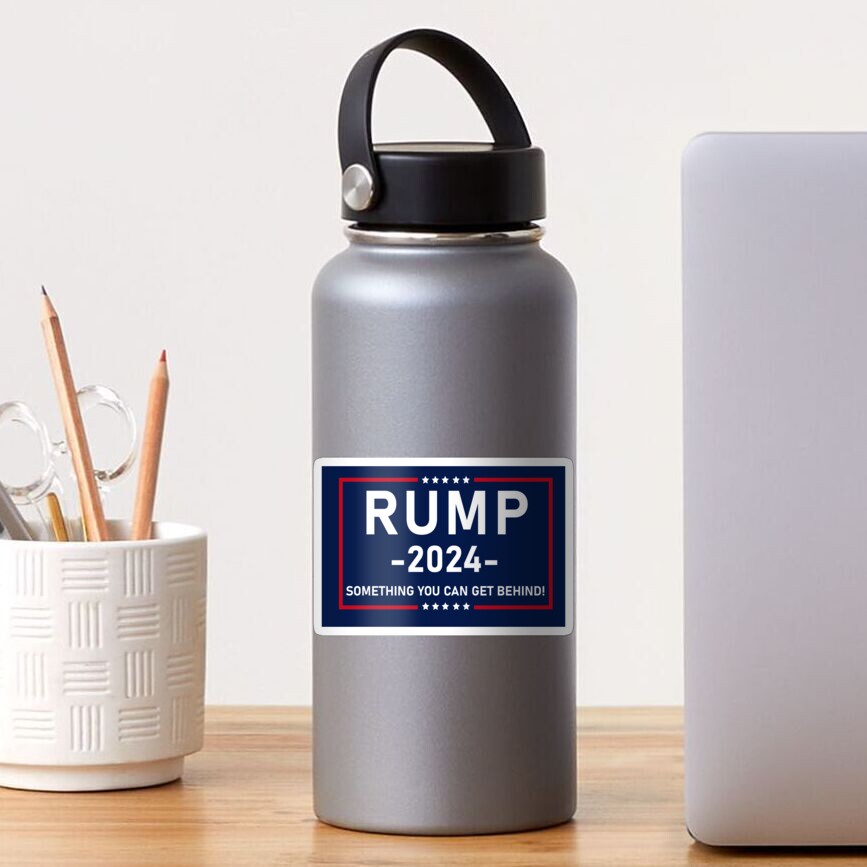 "RUMP 2024 Campaign Logo" Sticker for Sale by ktrillha Redbubble