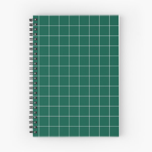 Item preview, Windowpane Check Grid (white/emerald green) designed and sold by Design Minds Boutique.