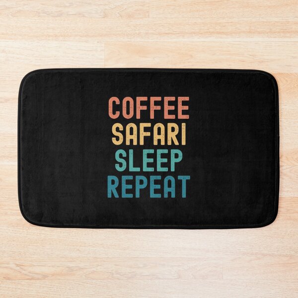 Item preview, Coffee Safari Sleep Repeat - Funny Safari & Coffee Gift designed and sold by kindxinn.