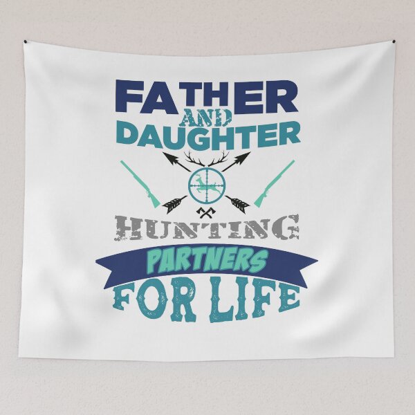 Item preview, Father And Daughter Hunting Partners For Life T-Shirt - Dad And Daughter Hunting Hunters Poster Blue Gift for Hunter Father and Hunter Daughter designed and sold by andrei49387.