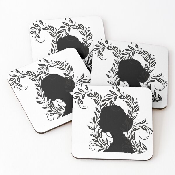 Item preview, Artistic Silhouette Girl design designed and sold by Cosmic6464.