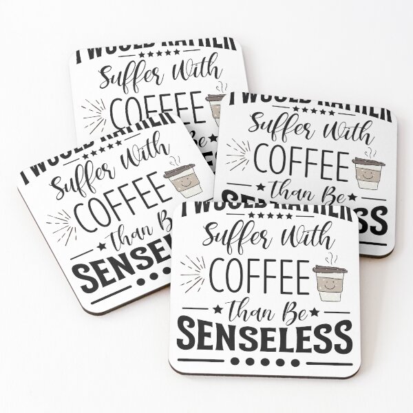 Item preview, Funny Coffee Quotes-Coffee Holic designed and sold by BestUncommonTee.