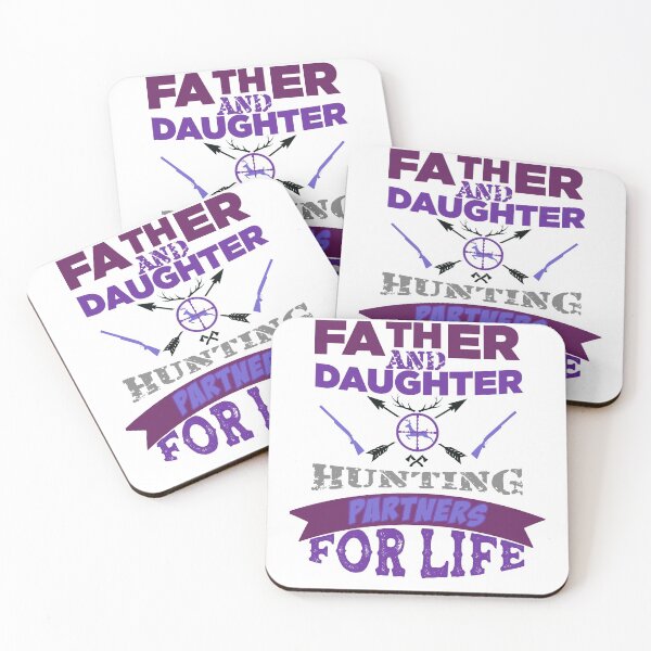 Item preview, Father And Daughter Hunting Partners For Life T-Shirt - Dad And Daughter Hunting Hunters Poster Purple Gift for Hunter Father and Hunter Daughter designed and sold by andrei49387.