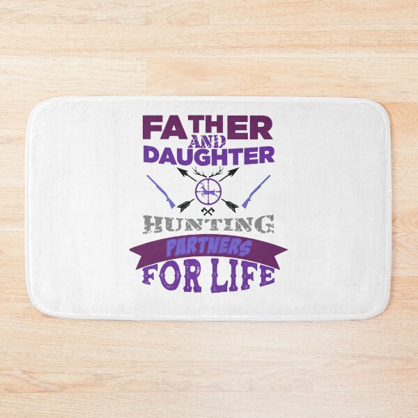 Item preview, Father And Daughter Hunting Partners For Life T-Shirt - Dad And Daughter Hunting Hunters Poster Purple Gift for Hunter Father and Hunter Daughter designed and sold by andrei49387.
