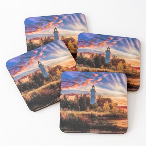 Item preview, Door County Cana Island Lighthouse Sunrise Panorama designed and sold by Christopher Arndt.