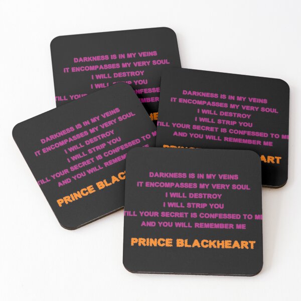 Item preview, Prince Blackheart HSP Merch designed and sold by HeartNSoulFed.