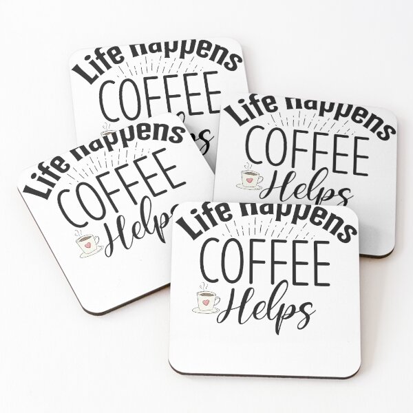 Item preview, Funny Coffee Quotes-Coffee Holic designed and sold by BestUncommonTee.