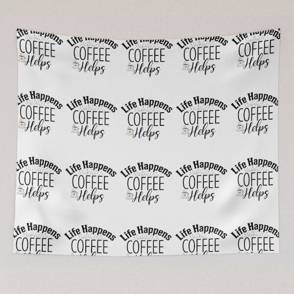 Item preview, Funny Coffee Quotes-Coffee Holic designed and sold by BestUncommonTee.
