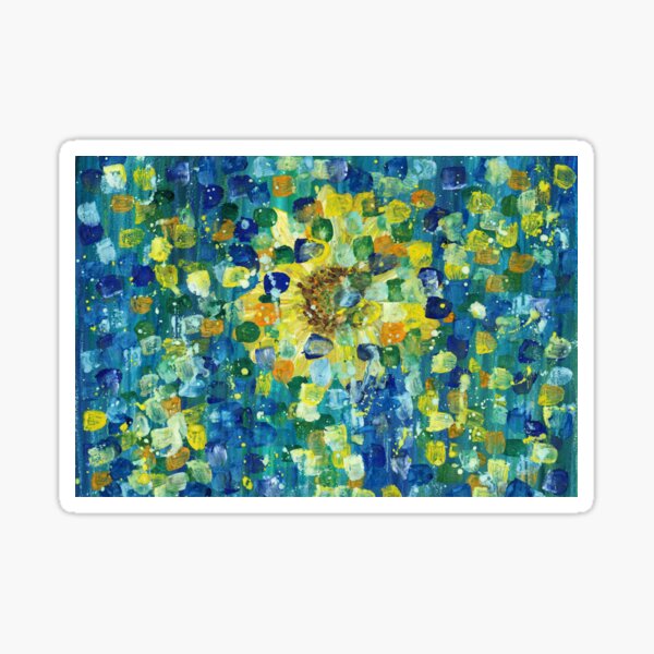 Yellow Matrix Sticker