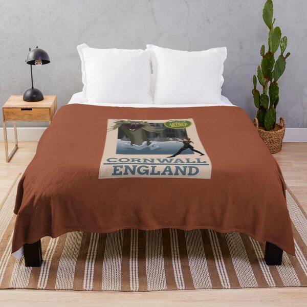Item preview, Cornwall - Vintage Travel Poster designed and sold by ToddRDesign.