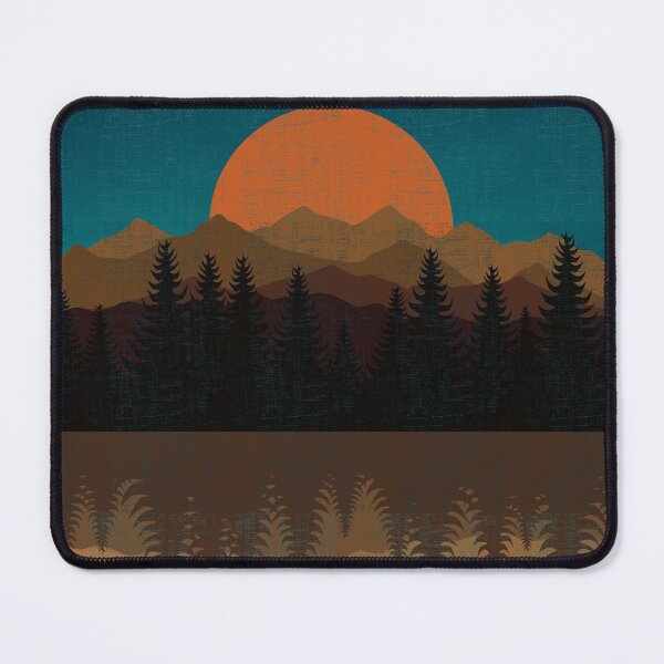 Item preview, Adventure Is Calling - Sandy Orange Mountains - Sunset - #12 designed and sold by WildBerryMount.