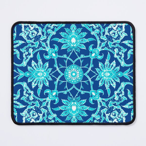 Item preview, Art Nouveau Chinese Tile, Turquoise and Blue designed and sold by Marymarice.