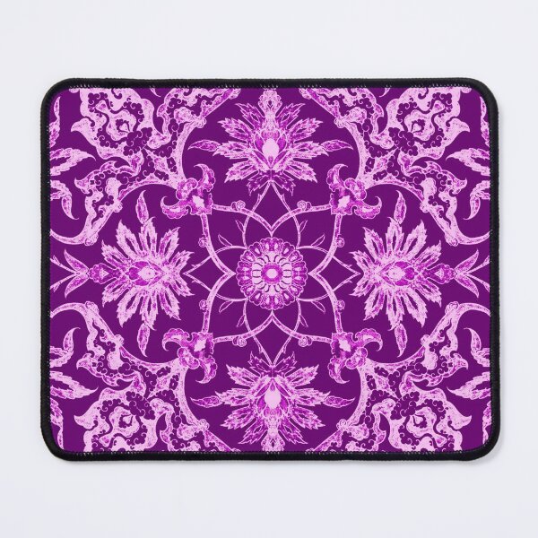 Item preview, Art Nouveau Chinese Tile, Amethyst Purple designed and sold by Marymarice.