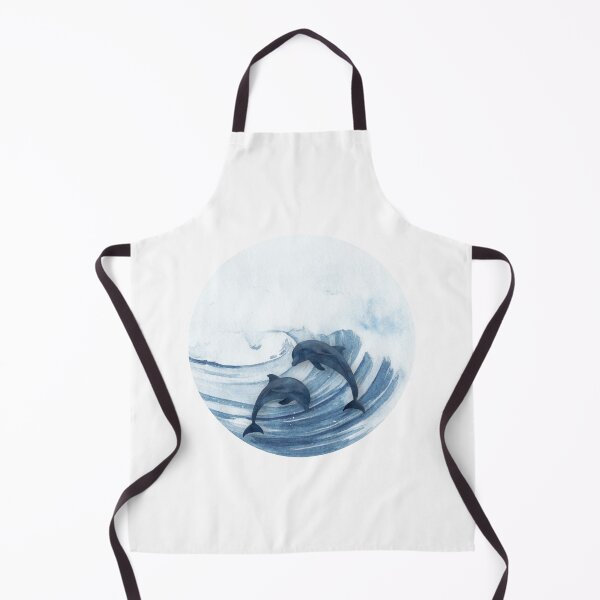 Artikelvorschau, Tauchen mit Delfinen in der Brandung entworfen und verkauft von Lolly's Lane Shoppe.