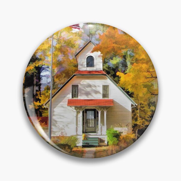 Item preview, Door County Baileys Harbor Upper Range Lighthouse Autumn designed and sold by Christopher Arndt.