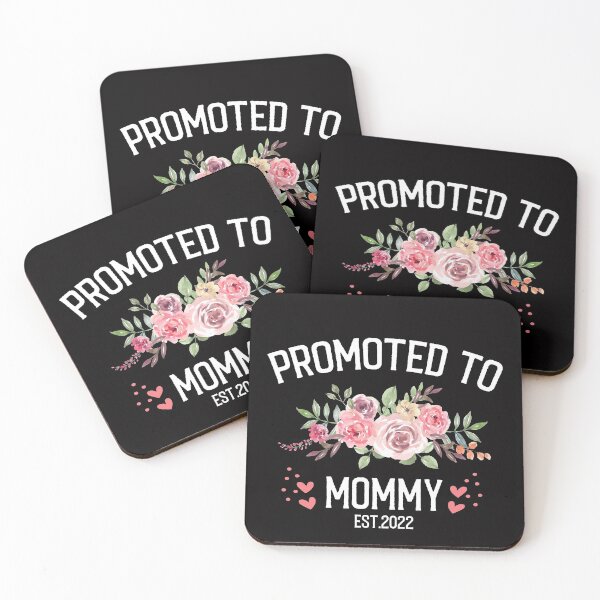 Item preview, New mom baby shower est 2022 promoted to mommy cute floral Pregnancy Announcement designed and sold by Majesticoo.