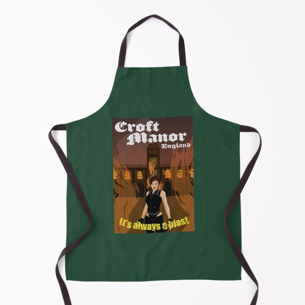 Item preview, Croft Manor - Vintage Travel Poster designed and sold by ToddRDesign.