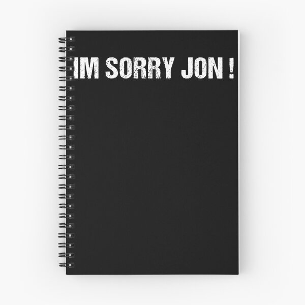 Item preview, im sorry jon designed and sold by KHAFiT.