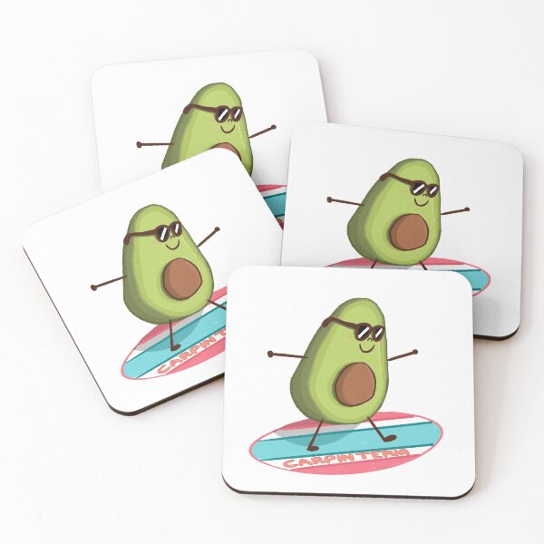 Item preview, Carpinteria California Avocado Surfing designed and sold by avadoodle.