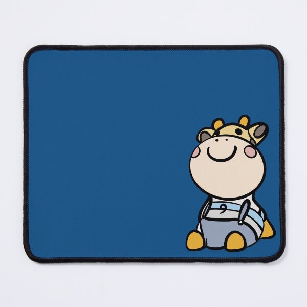 Item preview, Happy giraffe wearing overalls designed and sold by Bella510.