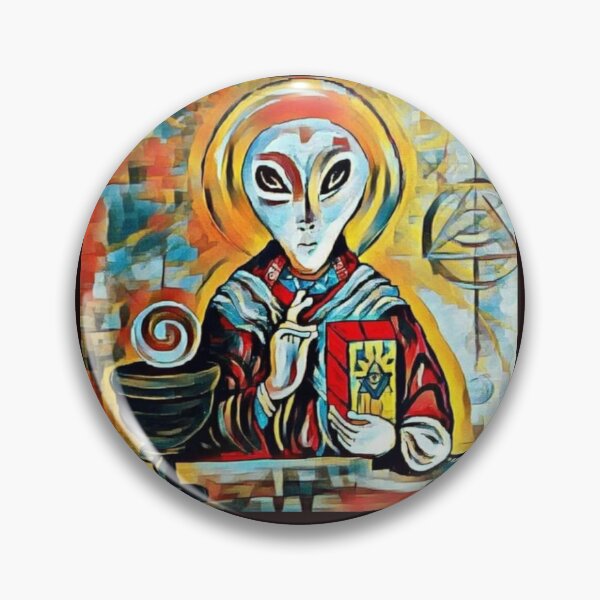 Item preview, Alien Jesus designed and sold by madotter411.