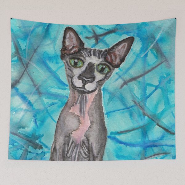 Item preview, Sphynx Cat designed and sold by nastiaart.