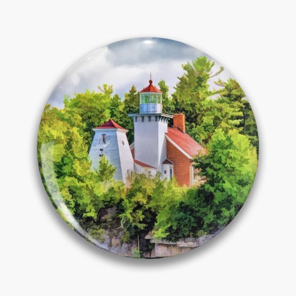 Artikelvorschau, Sherwood Point Lighthouse in Door County entworfen und verkauft von Christopher Arndt.
