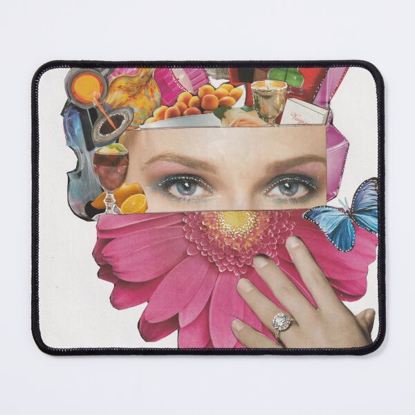 Item preview, Magazine Face Collage: ¨The Key To Happiness Is To Love What You Do¨. designed and sold by Artsymirveras.