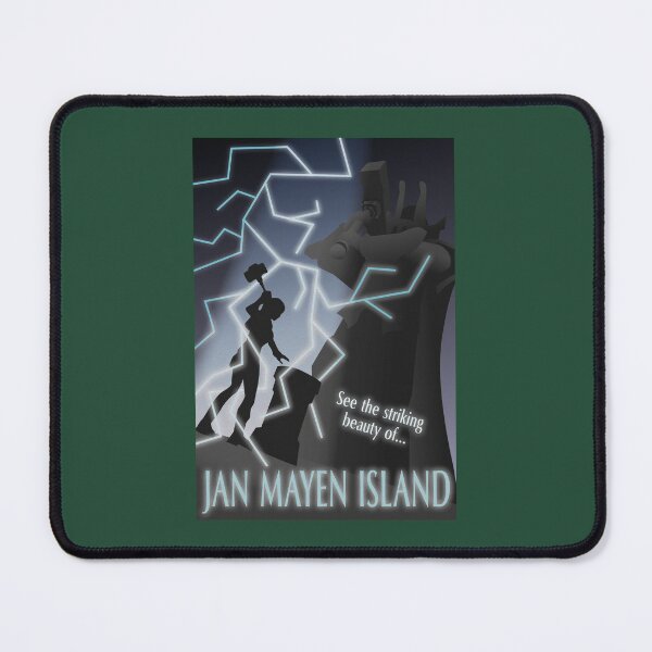 Item preview, Jan Mayen Island - Vintage Travel Poster designed and sold by ToddRDesign.