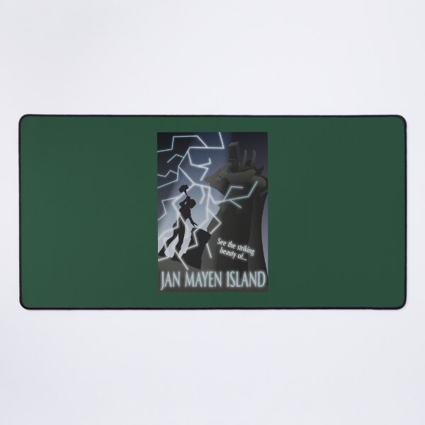 Item preview, Jan Mayen Island - Vintage Travel Poster designed and sold by ToddRDesign.