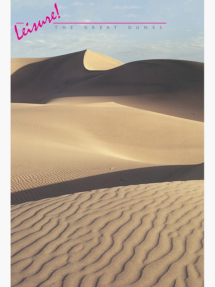 LEISURE! The Great Dunes by BeautifulPrints