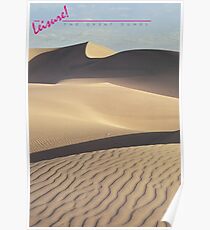 LEISURE! The Great Dunes Poster