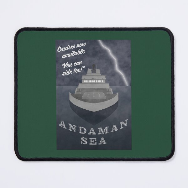 Artikelvorschau, Andamanensee - Vintage Reiseplakat entworfen und verkauft von ToddRDesign.